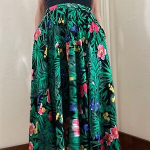 Vintage Giuseppe rayon skirt